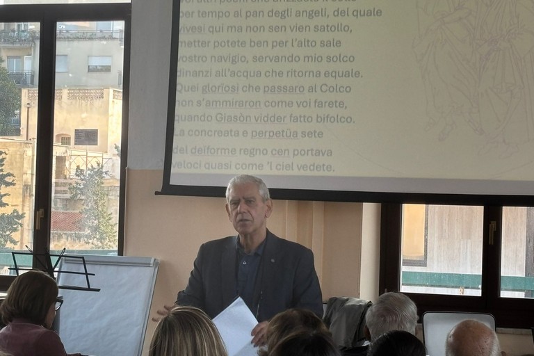 Professor Giuseppe Patota. <span>Foto Carla Anna Penza</span>