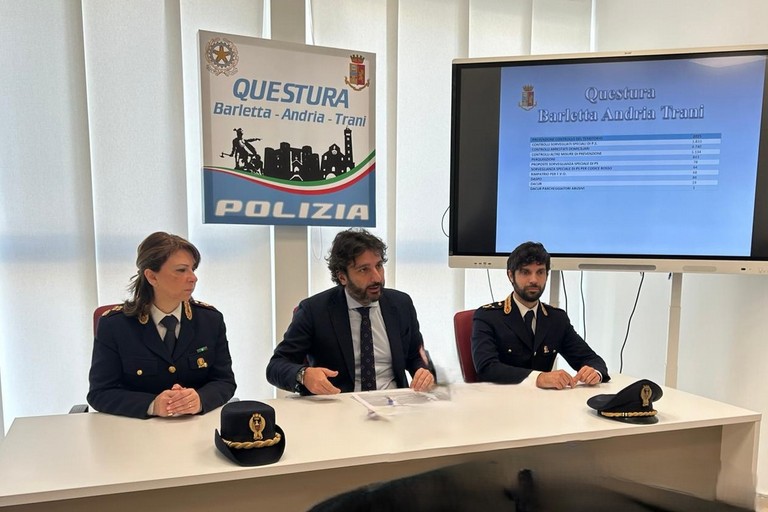 Questura BAT. il bilancio dela attività del 2025. <span>Foto credits</span>