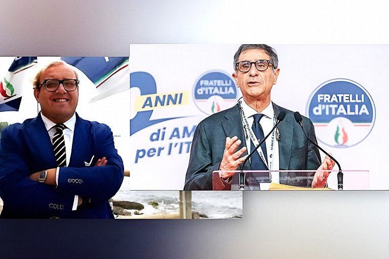Sen.Claudio Barbaro e il dott.Raimondo Lima
