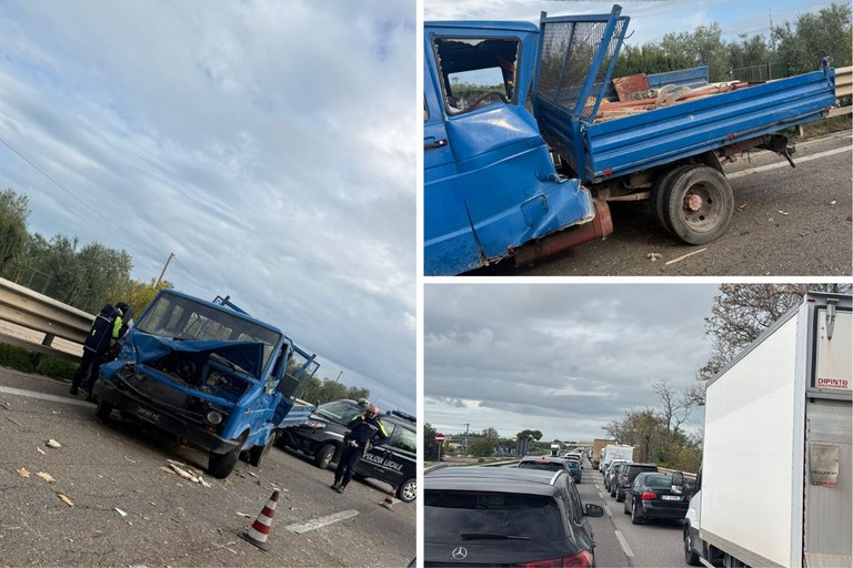 Incidente sulla SS16 bis tra Trani e Barletta