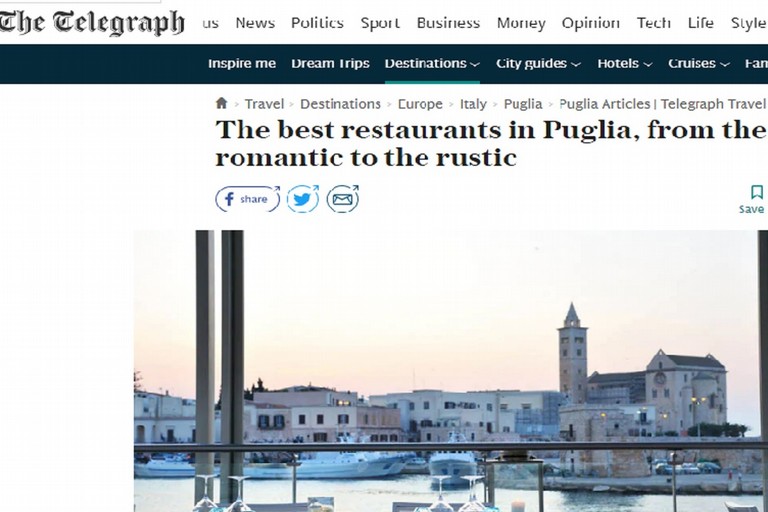 Trani su Telegraph