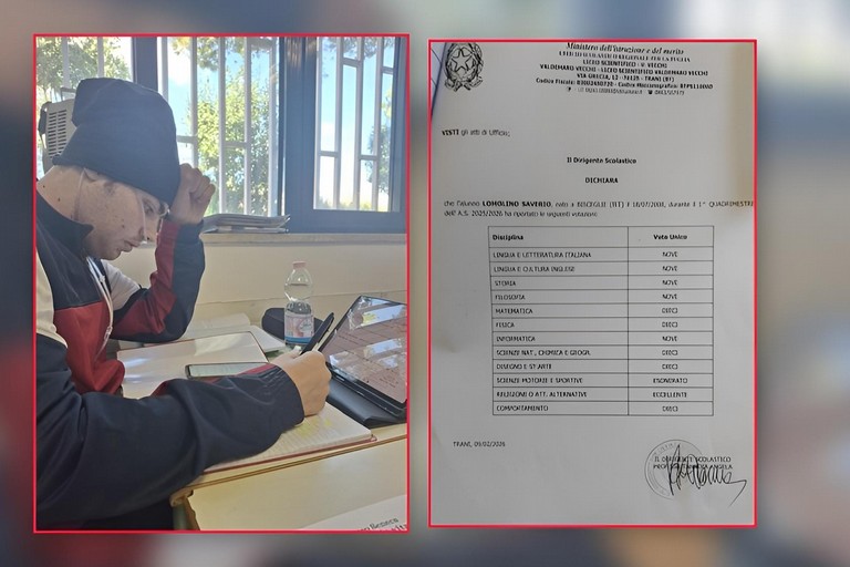 Saverio Lomolino: la pagella che racconta il coraggio