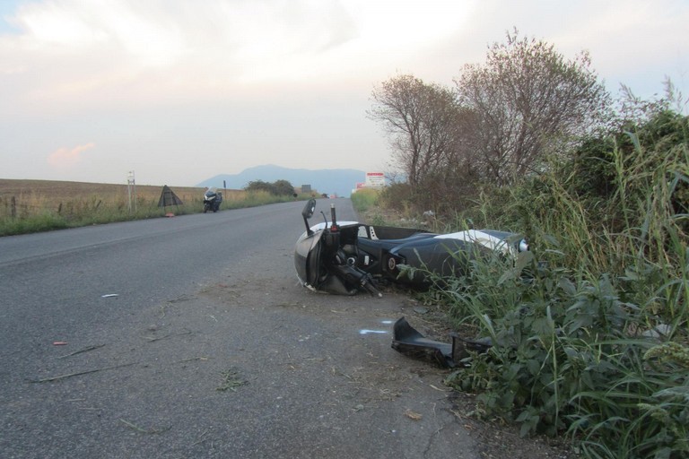 Incidente, scooter