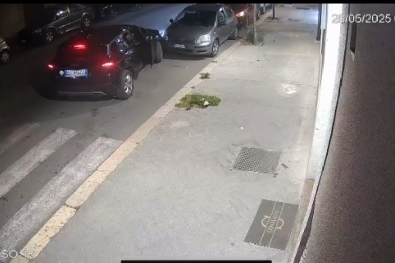 Inseguimento in centro