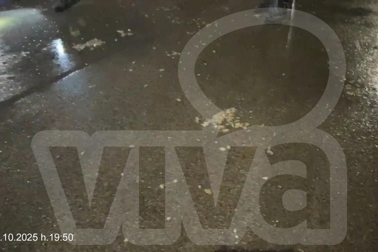 Allarme amianto dopo la tromba d'aria: il Sindaco chiude via Papa Giovanni XXIII. <span>Foto Tonino Lacalamita</span>