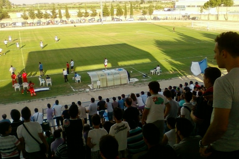 Stadio Fanelli Ortanova foto Il Megafono dei reali Siti