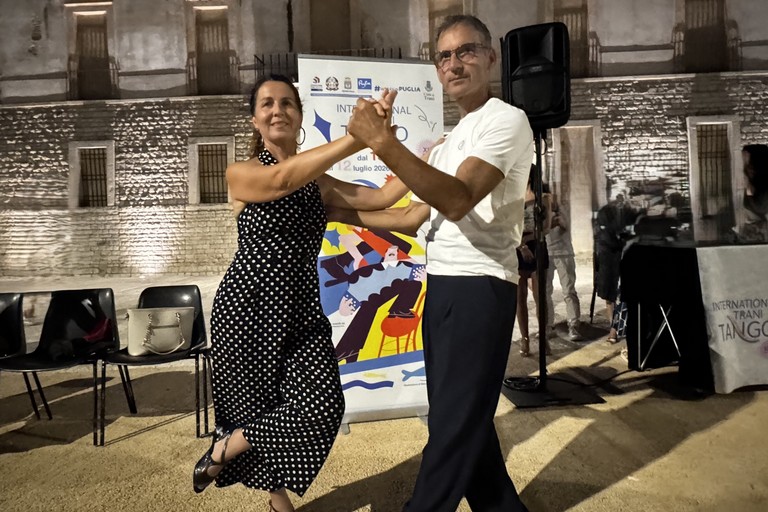 International Trani Tango a Piazza Gradenigo. <span>Foto Tonino Lacalamita</span>