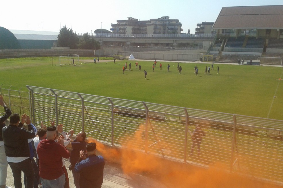 Tifosi alla rifinitura