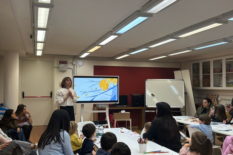 Dialokids in Biblioteca Comunale a Trani. <span>Foto Carla Anna Penza</span>
