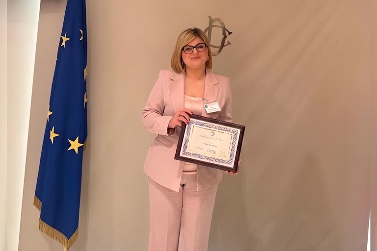 Francesca Corraro nominata Ambasciatrice di Pace: la cultura come difesa contro il femminicidio