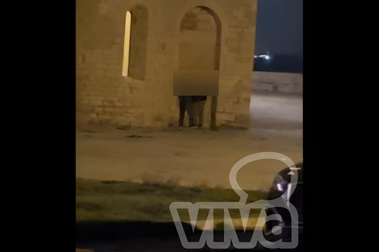 Trani - La Cattedrale usata come orinatoio