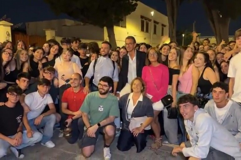 Notte prima degli esami a Trani. <span>Foto Tonino Lacalamita</span>