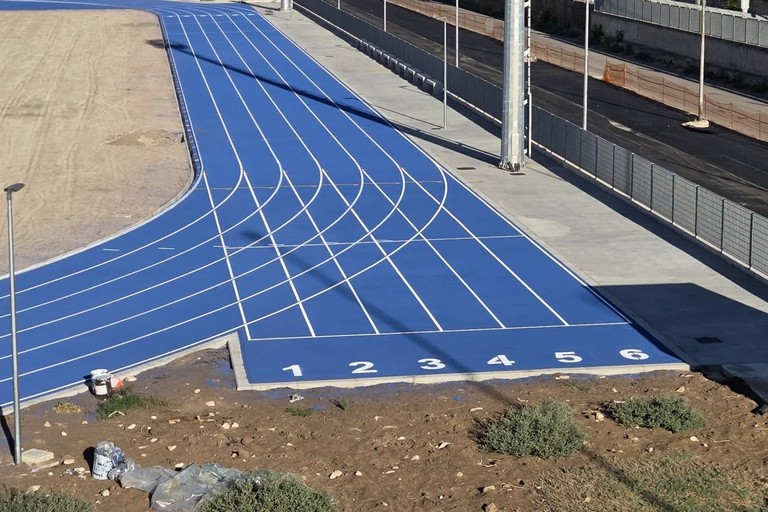 Trani | Pista di atletica. <span>Foto Tonino Lacalamita</span>