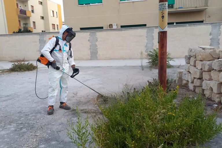 Degrado in Degrado in via Vecchi a Trani. Il Comune: avvia la bonifica. <span>Foto Credits</span>