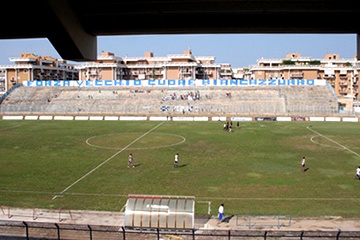Stadio di Trani - veduta dalla tribuna
