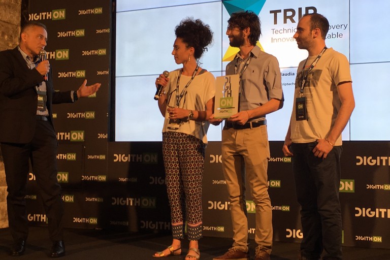 Digithon 2017, premiata la startup tranese "Trip"