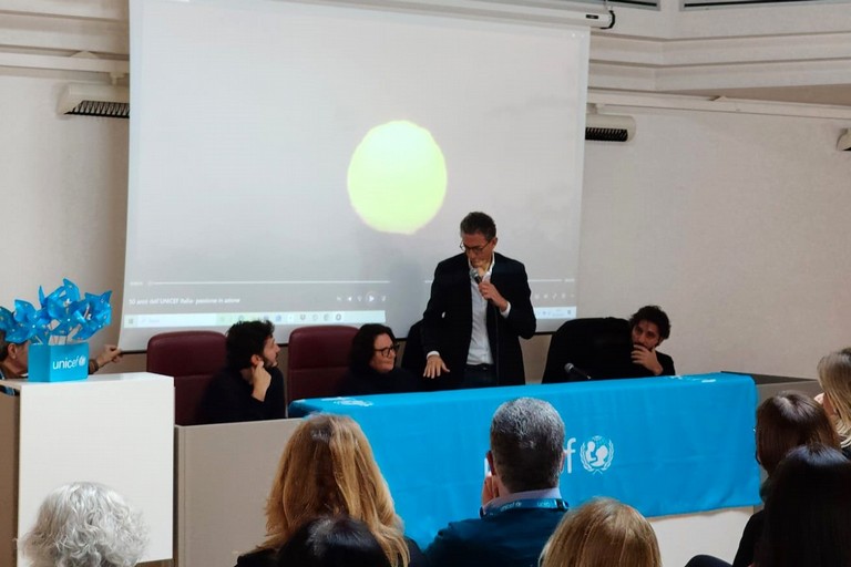 Unicef incontra a Trani i due licei tranesi. <span>Foto Adriana Fabrizio</span>