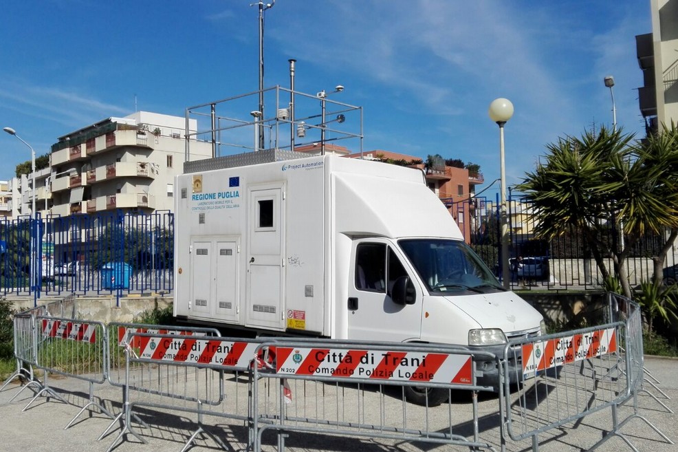 Centralina inquinamento atmosferico alla Beltrani