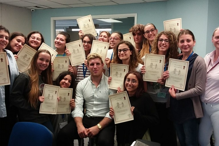 Studenti del De Sanctis a Londra
