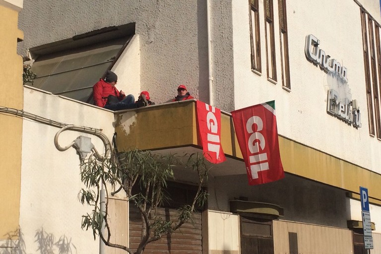Protesta vigilanti Amiu