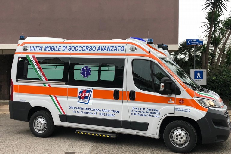 Ambulanza 118 Oer Trani