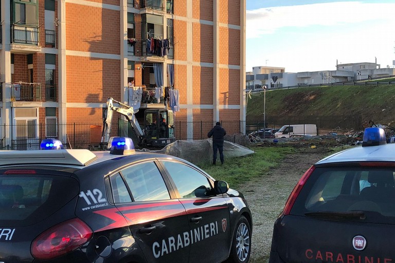 Carabinieri nella zona nord di Trani