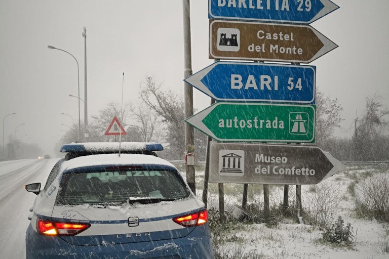 Neve in Puglia