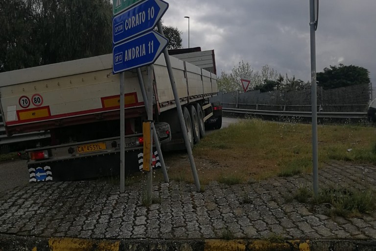 Incidente sulla rampa 16bis