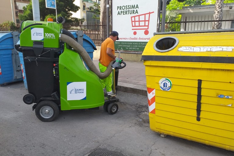 Mini spazzatrici Amiu