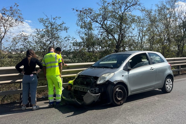 Incidente sulla SS16 bis all'altezza di Bisceglie - Andria