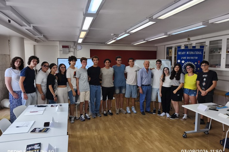 i ragazzi della 63^ Festa della Scuola Rotary CLub Trani. <span>Foto Adriana Fabrizio</span>